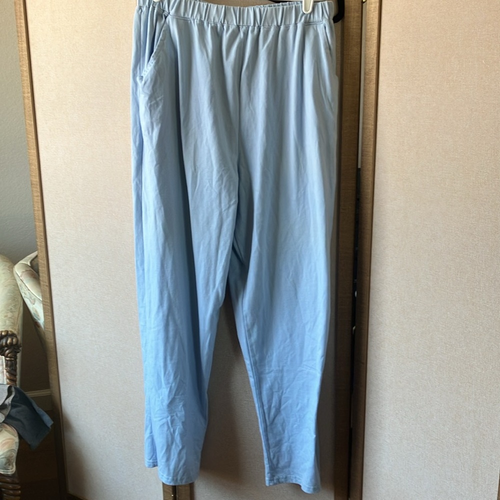 FINAL MARKDOWN Bobbie Brooks Sky Blue Casual slacks extra large
